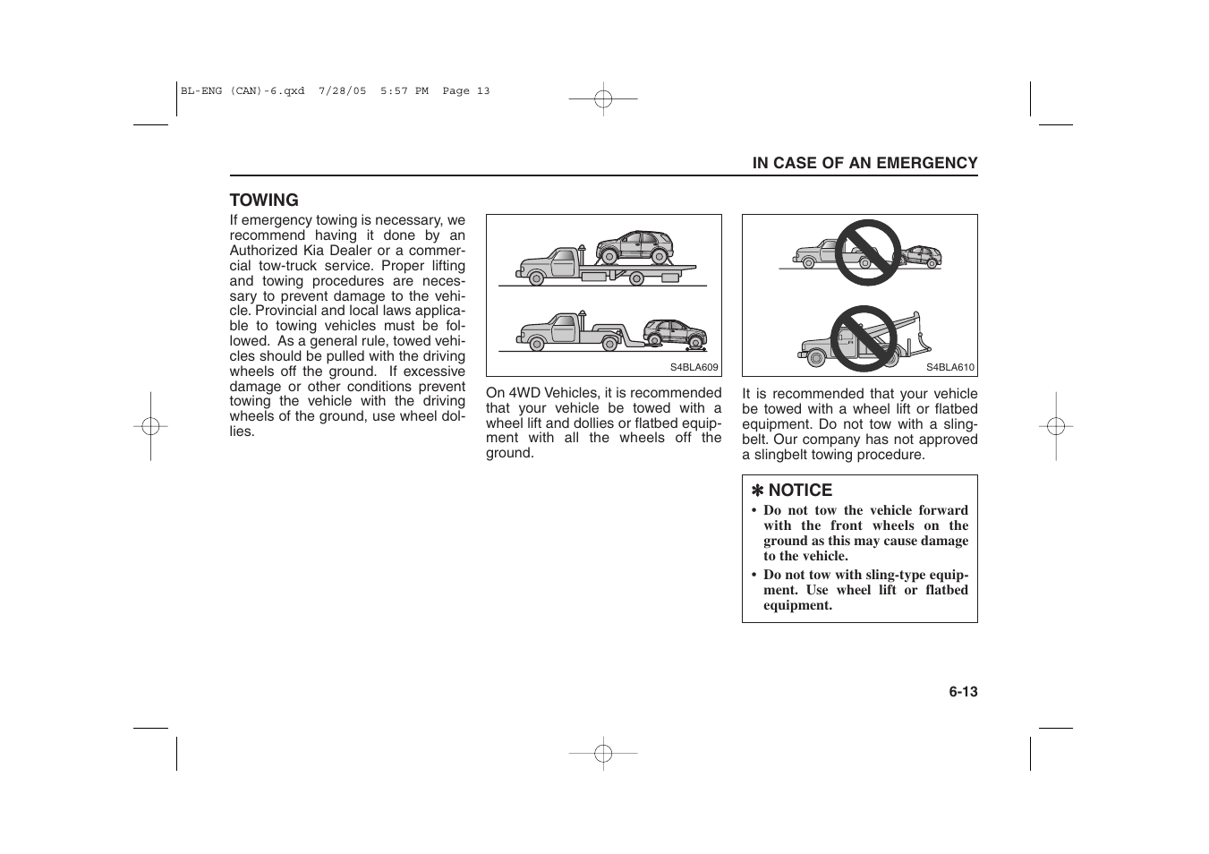 KIA Sorento 2006 User Manual | Page 245 / 312