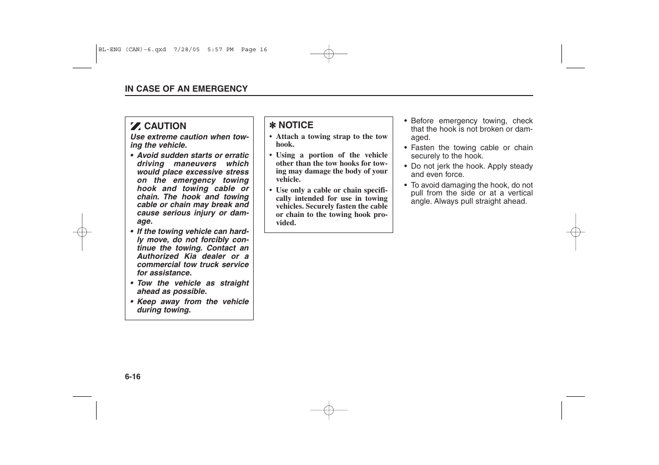 KIA Sorento 2006 User Manual | Page 248 / 312