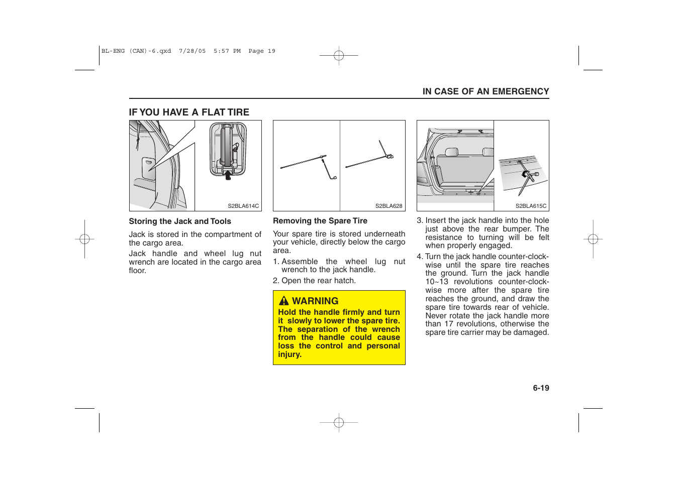 KIA Sorento 2006 User Manual | Page 251 / 312