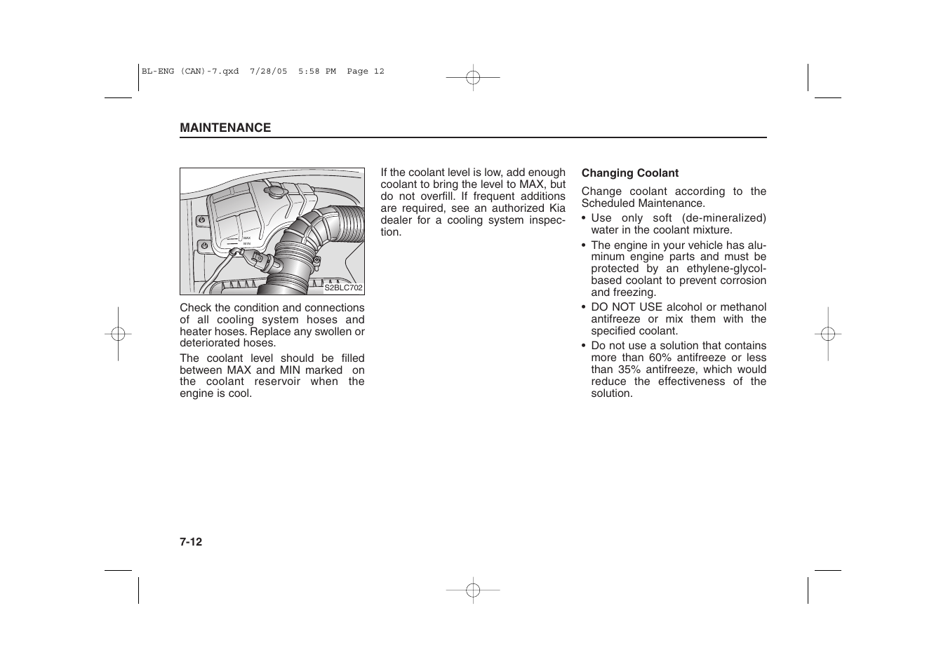 KIA Sorento 2006 User Manual | Page 269 / 312