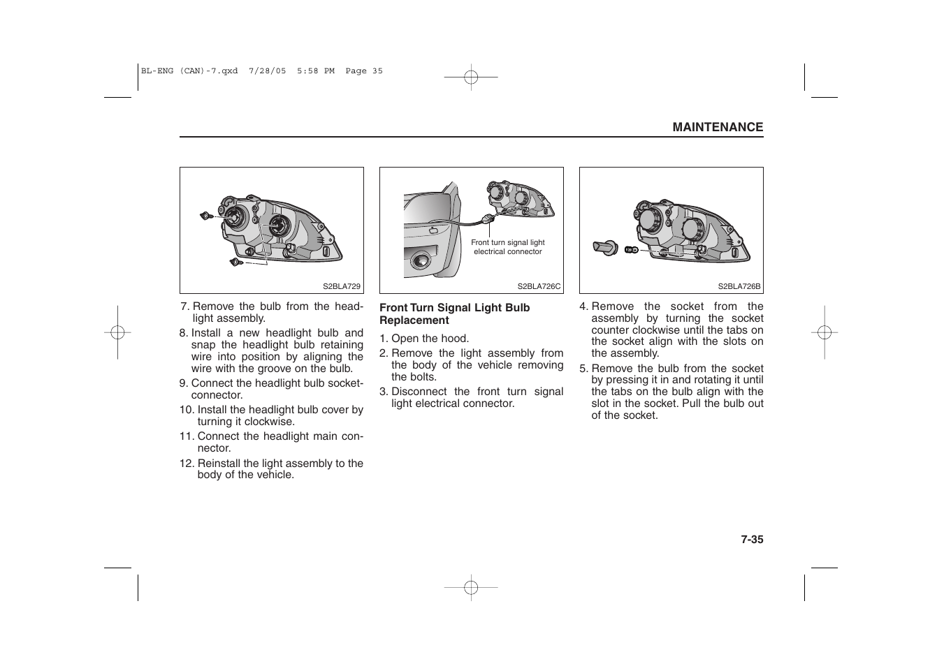 KIA Sorento 2006 User Manual | Page 292 / 312