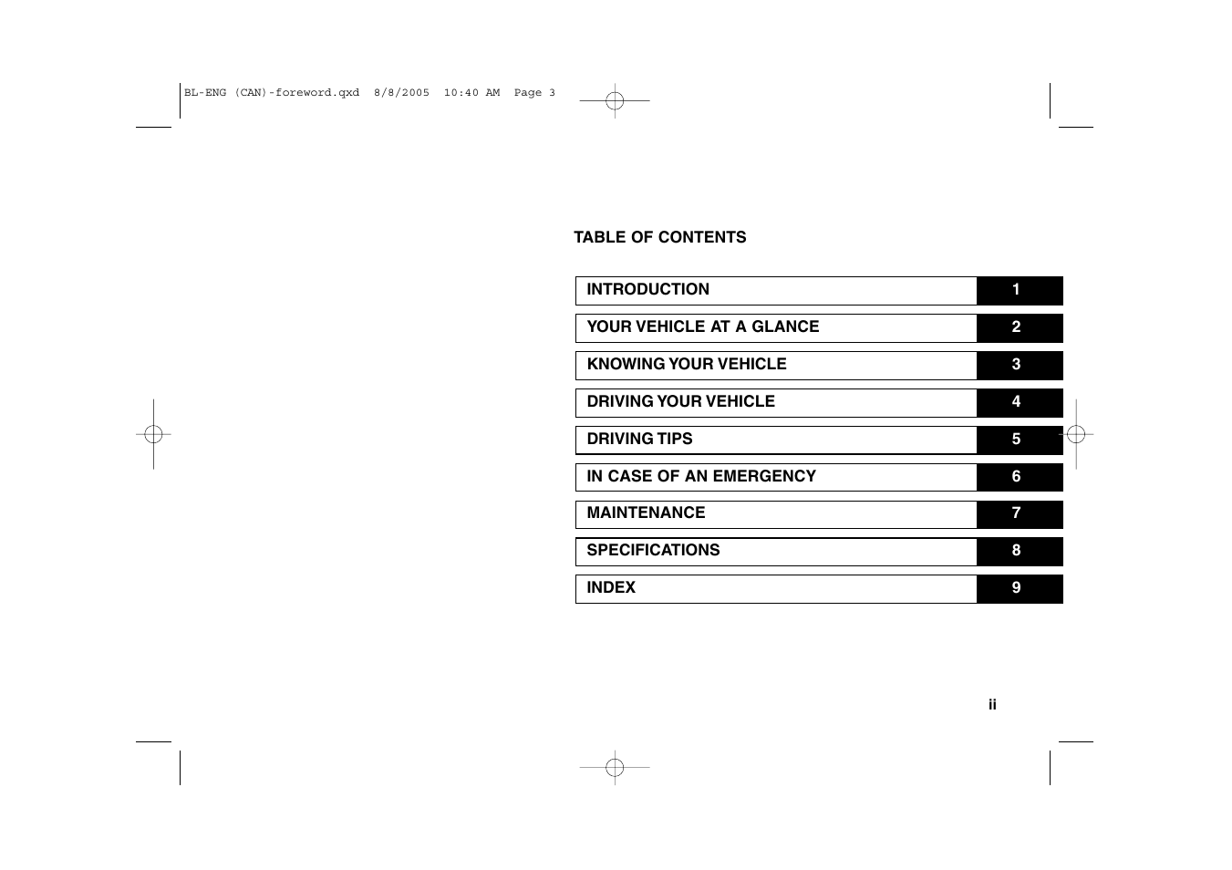 KIA Sorento 2006 User Manual | Page 3 / 312