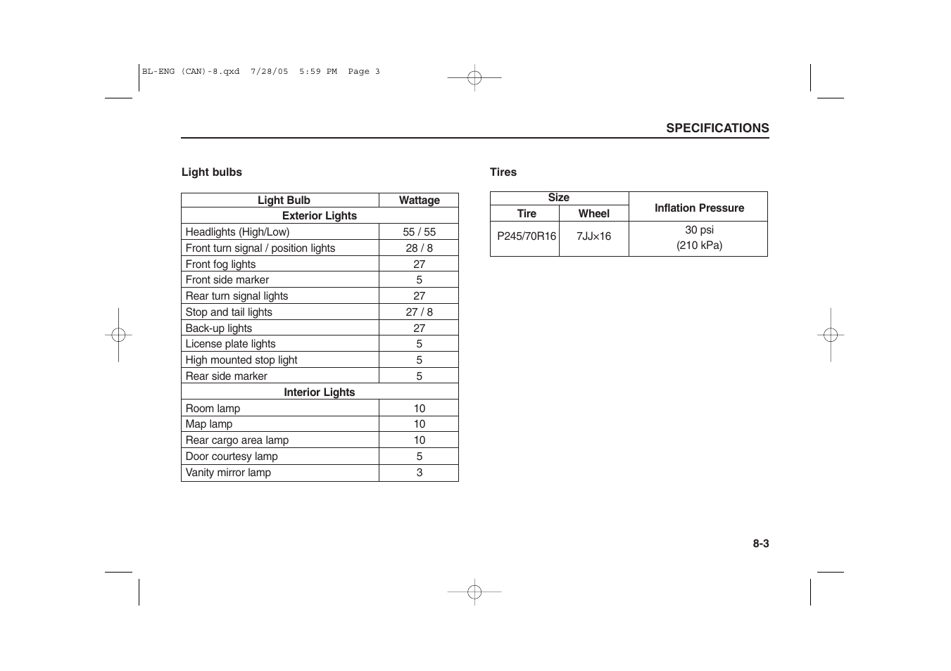 KIA Sorento 2006 User Manual | Page 307 / 312