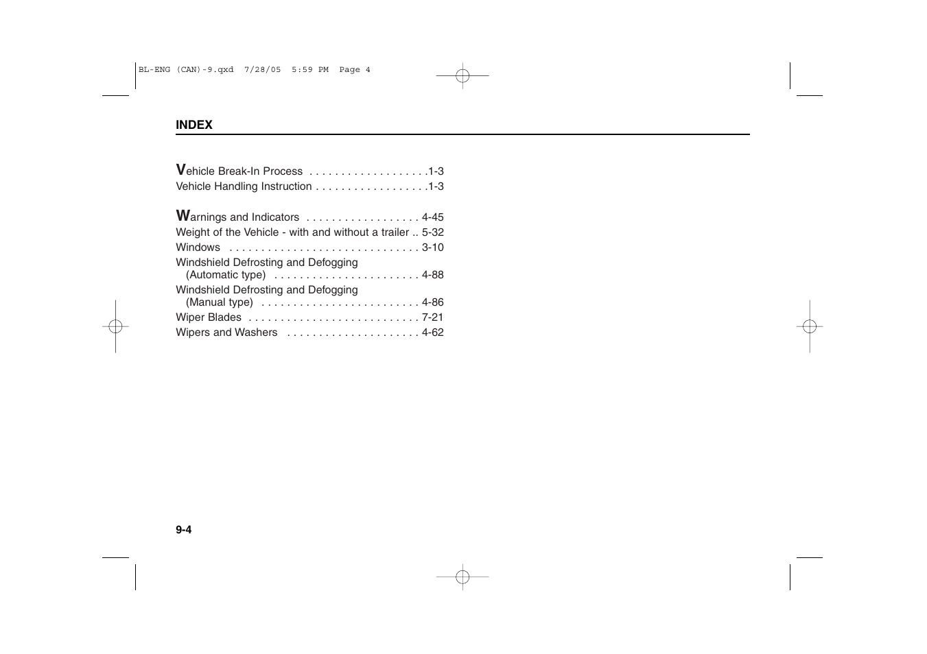 KIA Sorento 2006 User Manual | Page 312 / 312