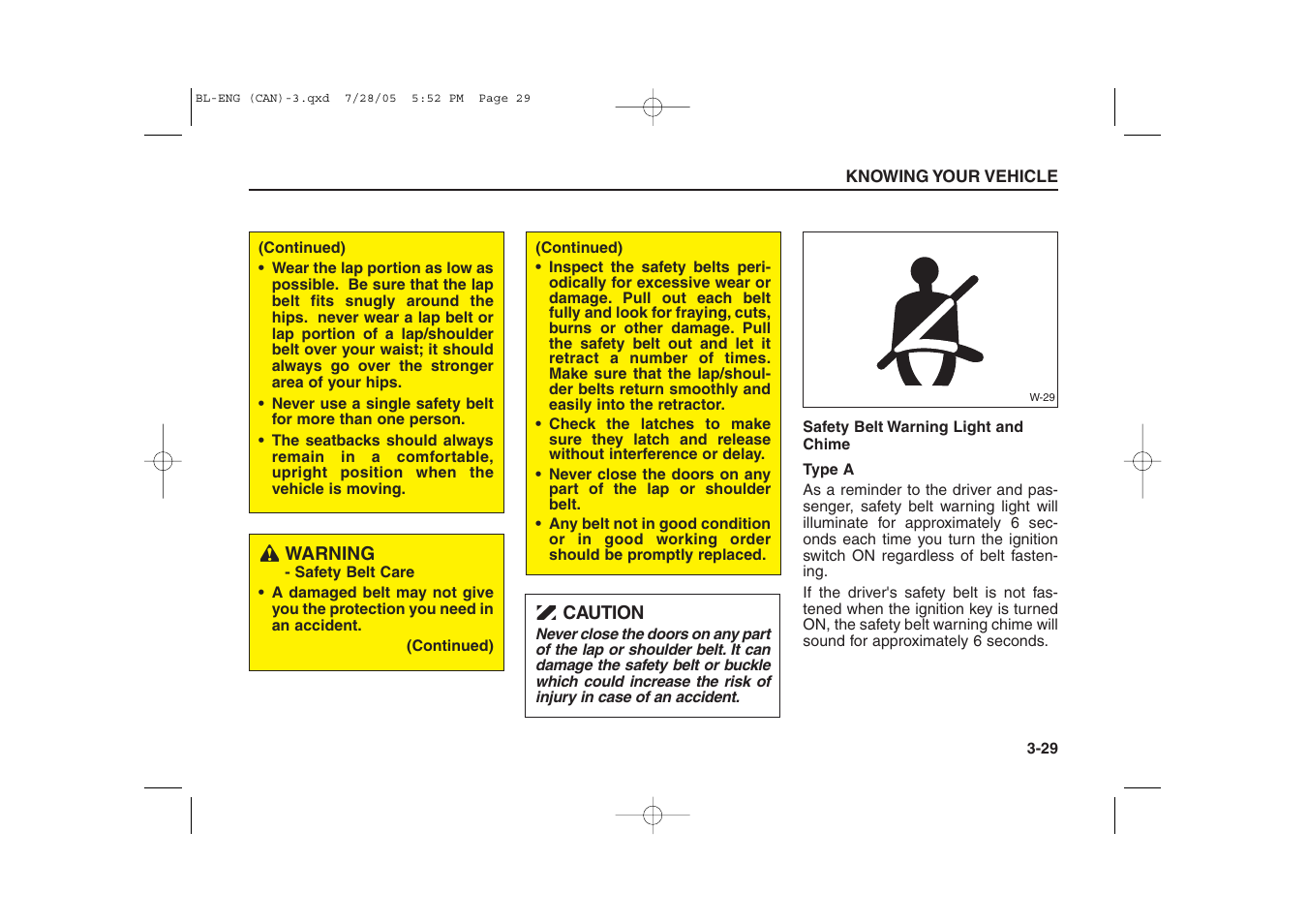 KIA Sorento 2006 User Manual | Page 38 / 312