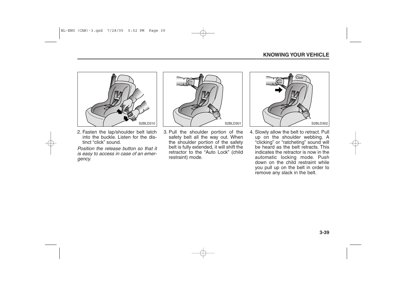 KIA Sorento 2006 User Manual | Page 48 / 312