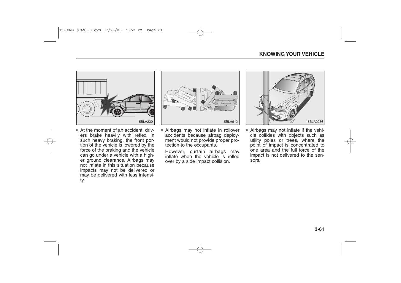 KIA Sorento 2006 User Manual | Page 70 / 312