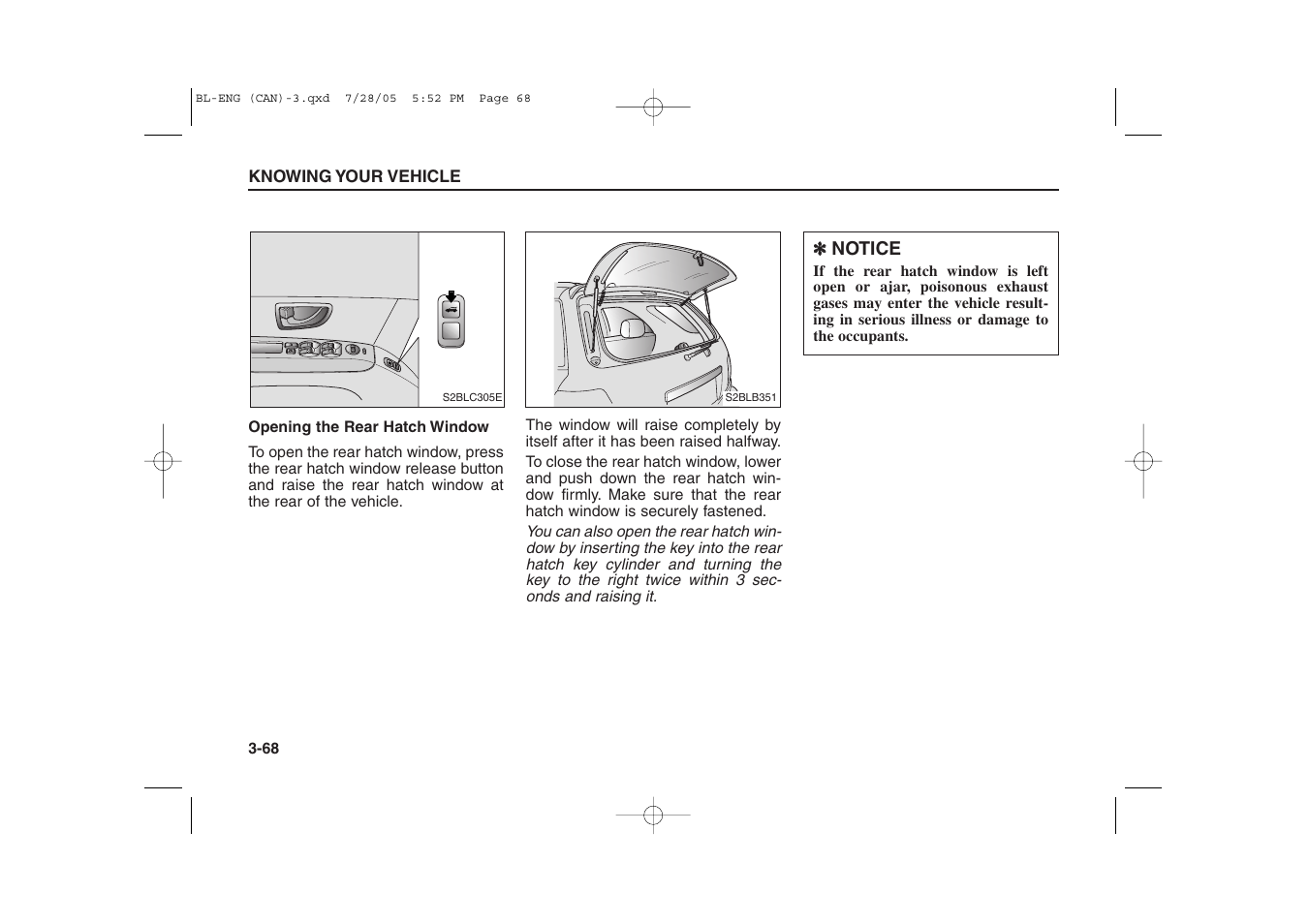 KIA Sorento 2006 User Manual | Page 77 / 312