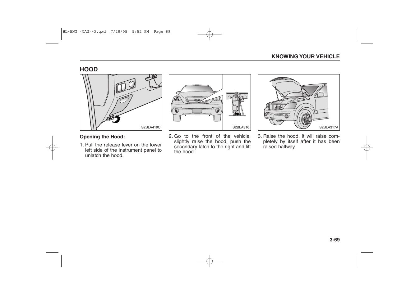 KIA Sorento 2006 User Manual | Page 78 / 312