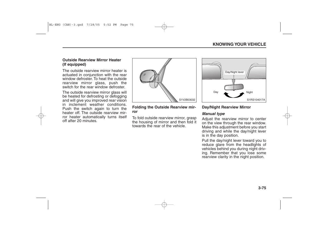 KIA Sorento 2006 User Manual | Page 84 / 312