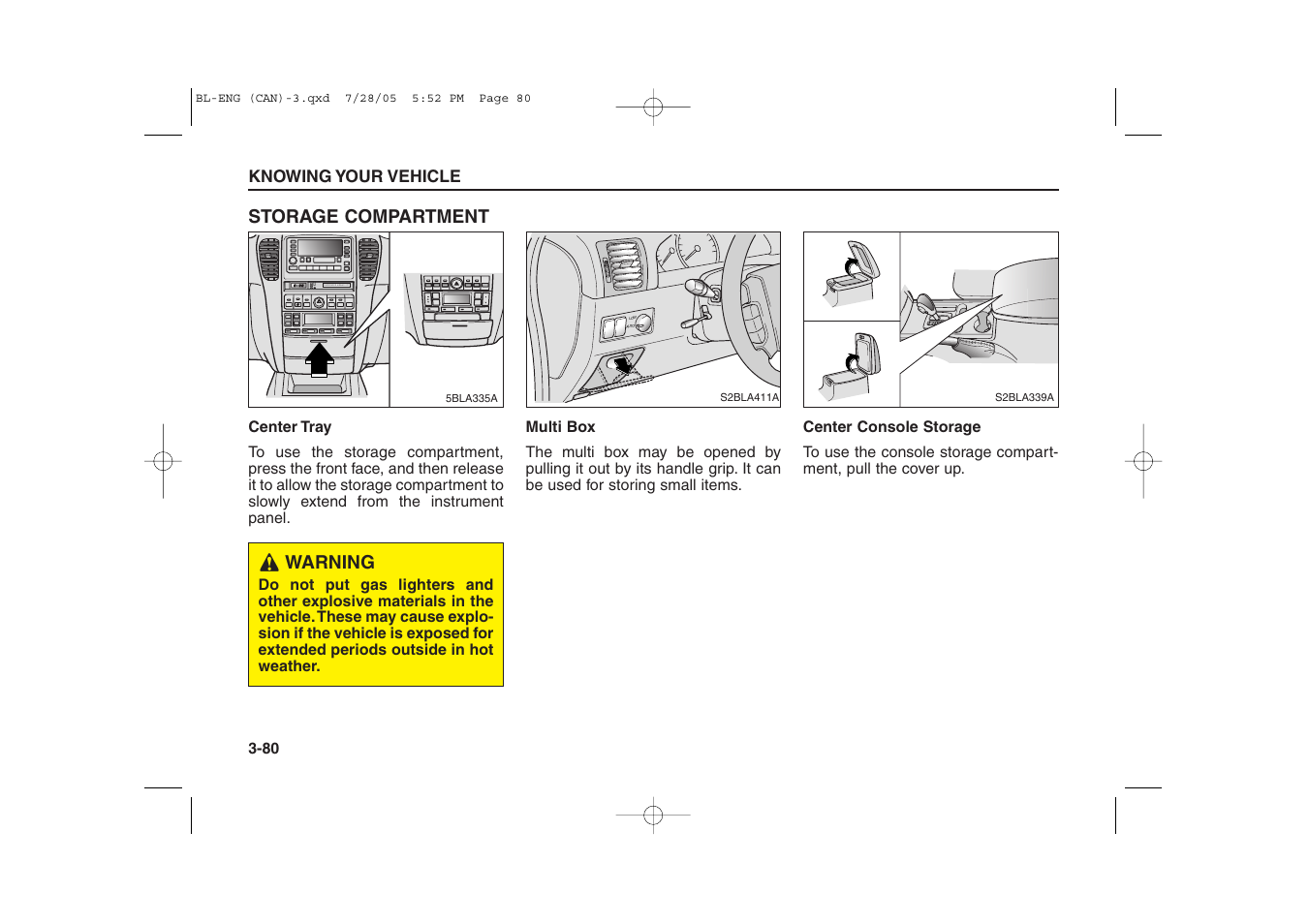 H m passenger airbag off | KIA Sorento 2006 User Manual | Page 89 / 312