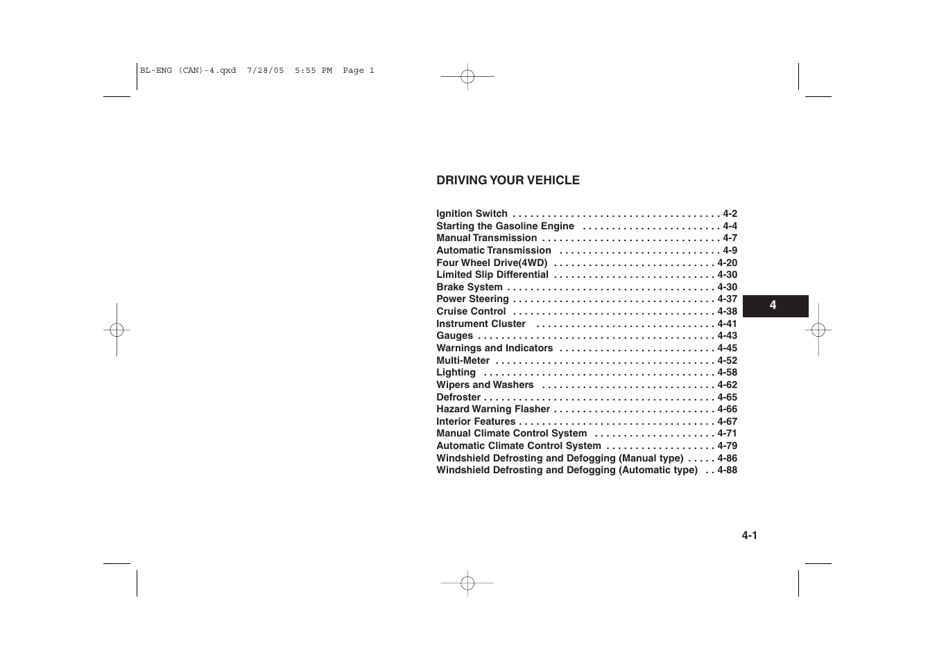 KIA Sorento 2006 User Manual | Page 99 / 312