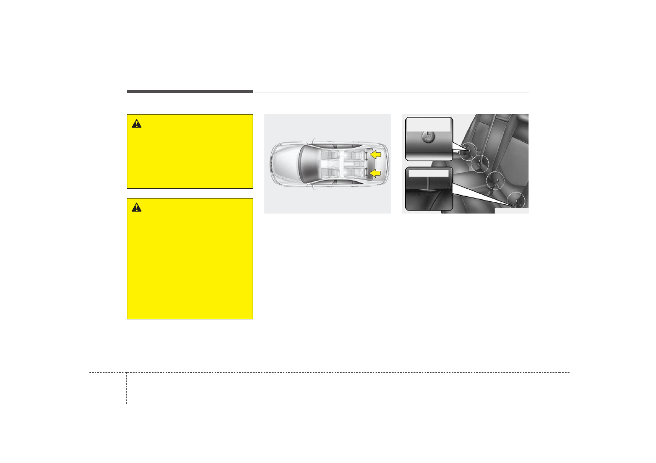 Safety features of your vehicle | KIA Forte_Forte5_Forte Koup 2010 User Manual | Page 44 / 321