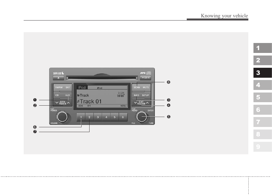 KIA Sportage 2010 User Manual | Page 128 / 371