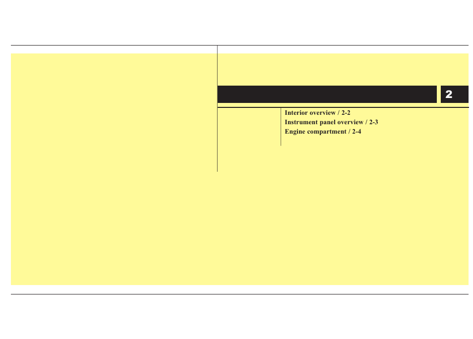 Mg (can) eng 2, Your vehicle at a glance | KIA Magentis 2010 User Manual | Page 10 / 336