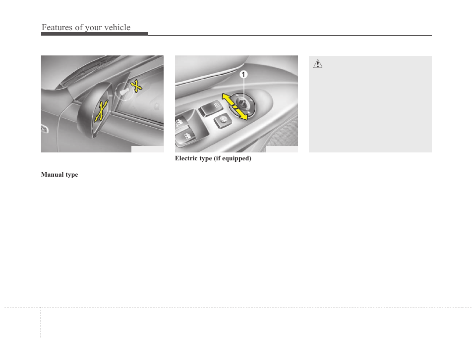 Features of your vehicle | KIA Magentis 2010 User Manual | Page 110 / 336