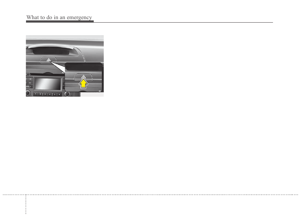 What to do in an emergency | KIA Magentis 2010 User Manual | Page 249 / 336