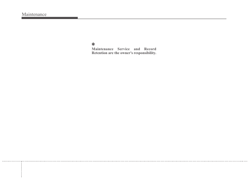 Maintenance | KIA Magentis 2010 User Manual | Page 269 / 336