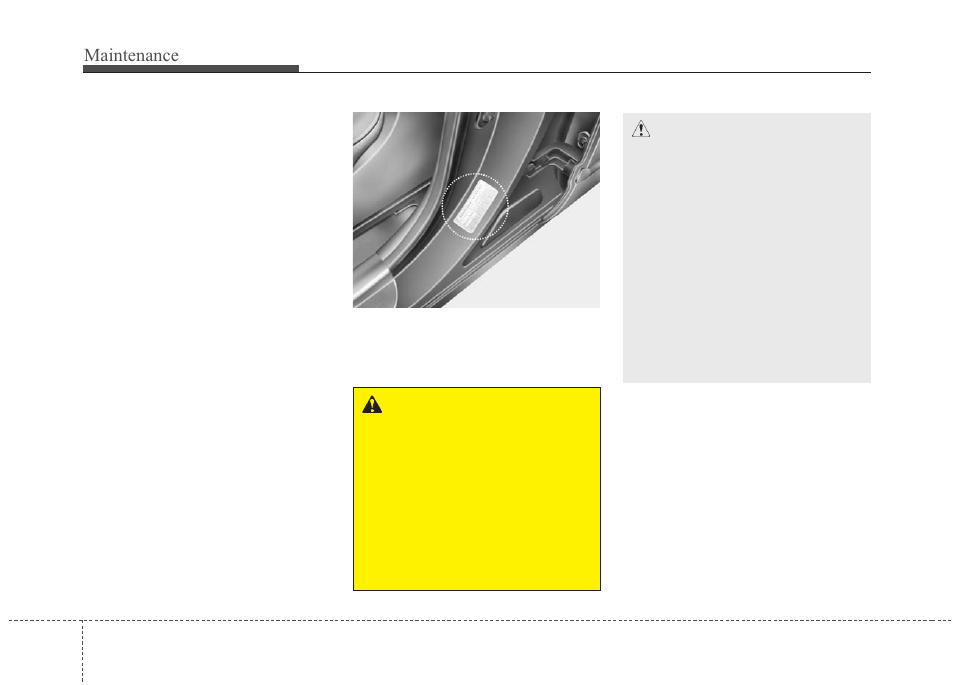 Maintenance | KIA Magentis 2010 User Manual | Page 295 / 336