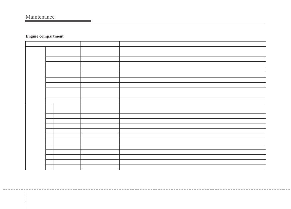 Maintenance | KIA Magentis 2010 User Manual | Page 315 / 336
