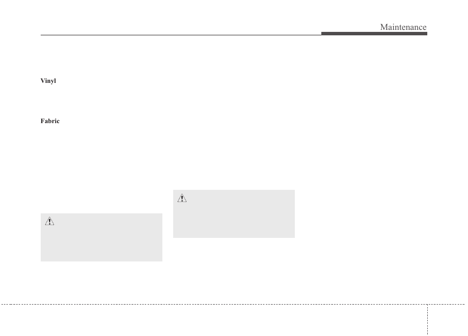 Maintenance | KIA Magentis 2010 User Manual | Page 322 / 336