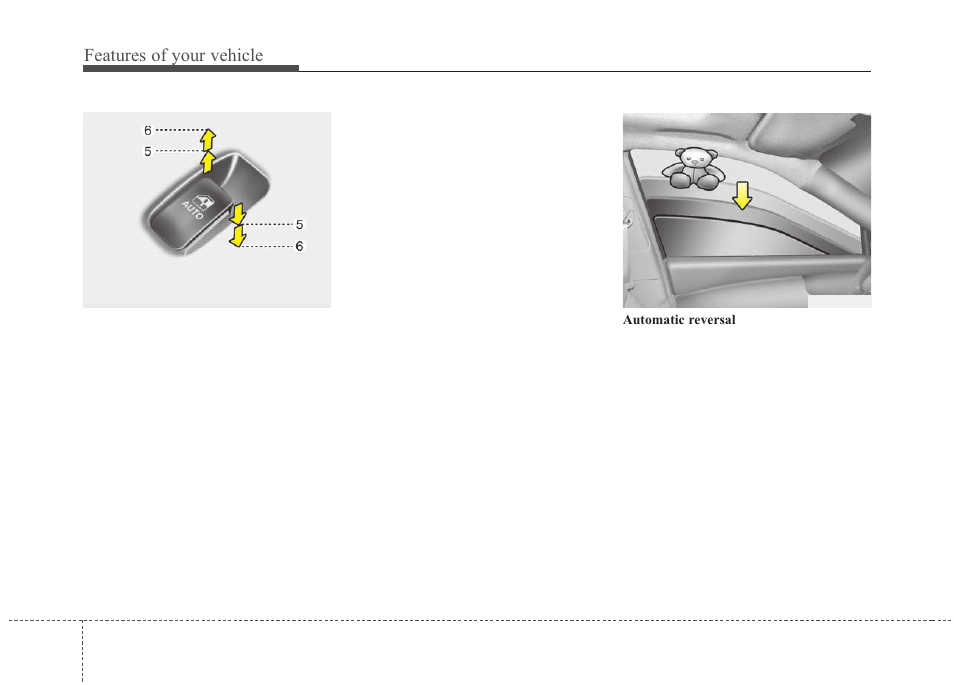 Features of your vehicle | KIA Magentis 2010 User Manual | Page 90 / 336