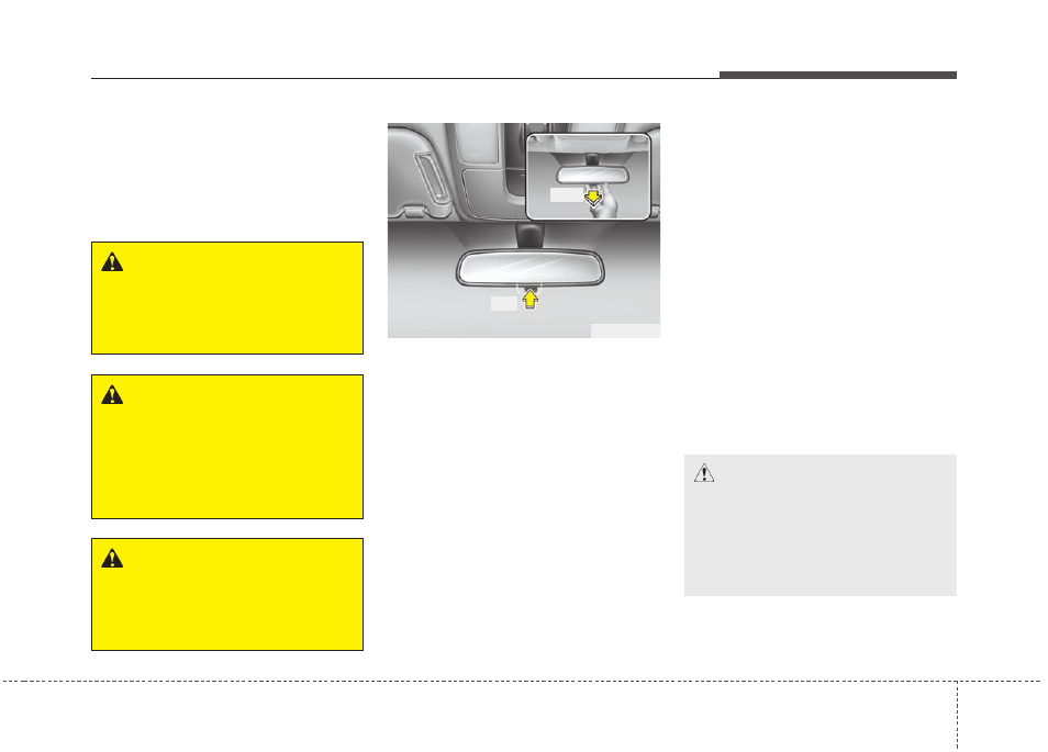 Features of your vehicle | KIA Borrego 2011 User Manual | Page 119 / 464