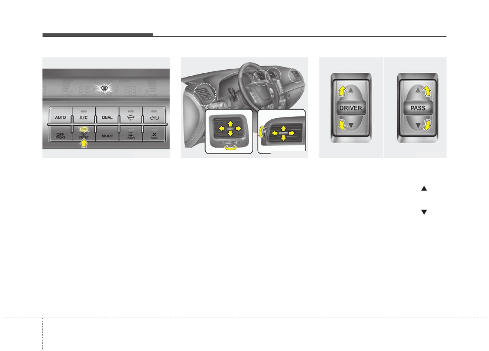 Features of your vehicle | KIA Borrego 2011 User Manual | Page 182 / 464