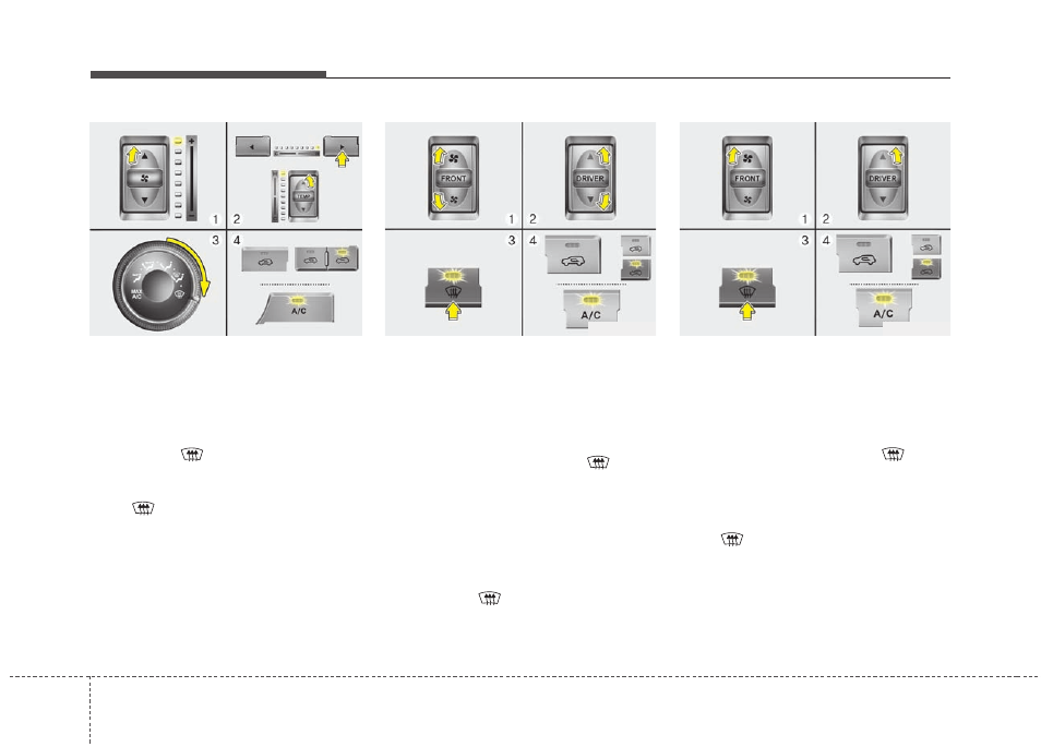 Features of your vehicle | KIA Borrego 2011 User Manual | Page 190 / 464