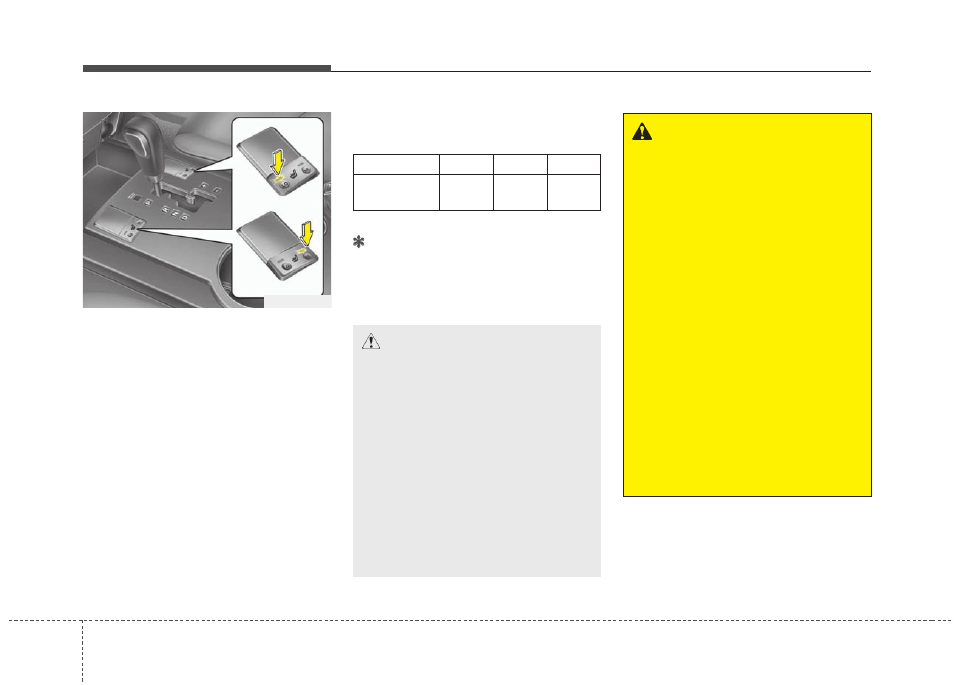 Safety features of your vehicle | KIA Borrego 2011 User Manual | Page 21 / 464