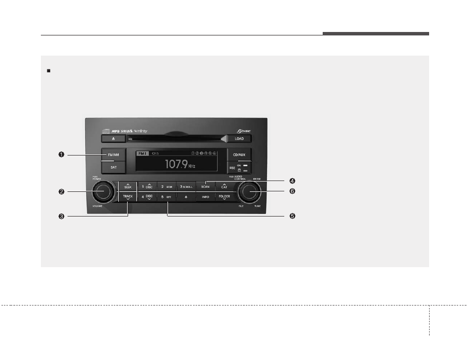 Features of your vehicle | KIA Borrego 2011 User Manual | Page 213 / 464