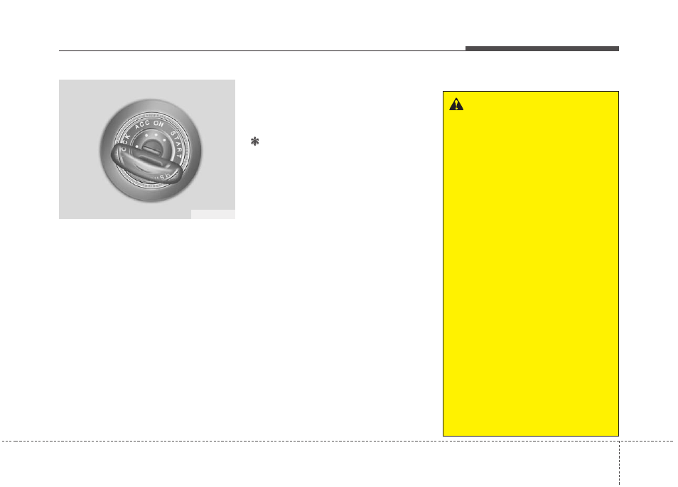 Driving your vehicle, Warning | KIA Borrego 2011 User Manual | Page 306 / 464