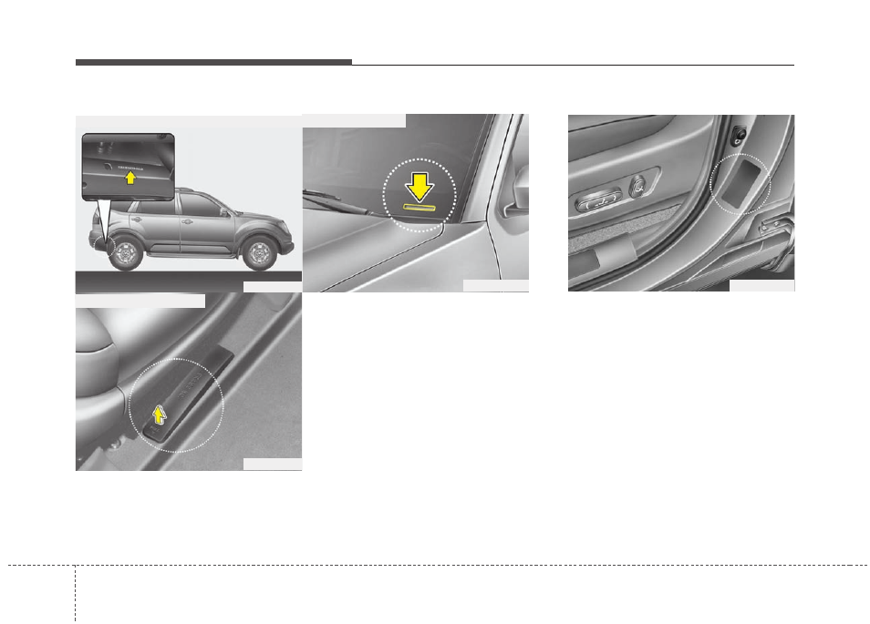 Specifications & consumer information, Vehicle certification label, Vehicle identification number (vin) | KIA Borrego 2011 User Manual | Page 459 / 464