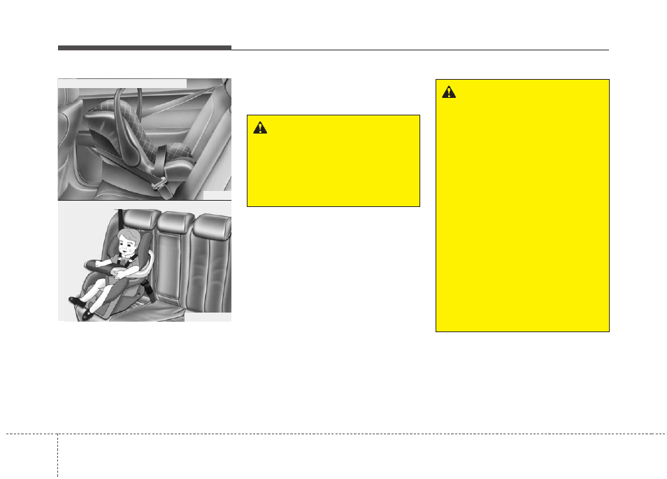 Safety features of your vehicle | KIA Borrego 2011 User Manual | Page 47 / 464