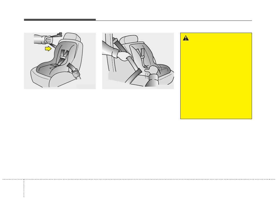 Safety features of your vehicle | KIA Borrego 2011 User Manual | Page 49 / 464