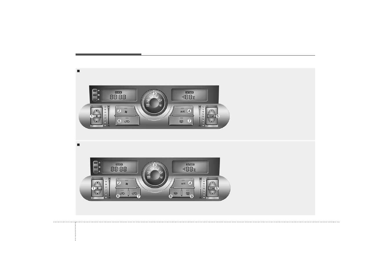 Features of your vehicle | KIA Borrego 2010 User Manual | Page 166 / 461