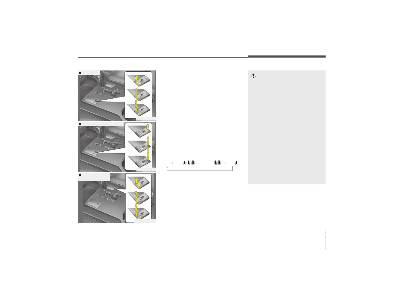 Safety features of your vehicle | KIA Borrego 2010 User Manual | Page 22 / 461