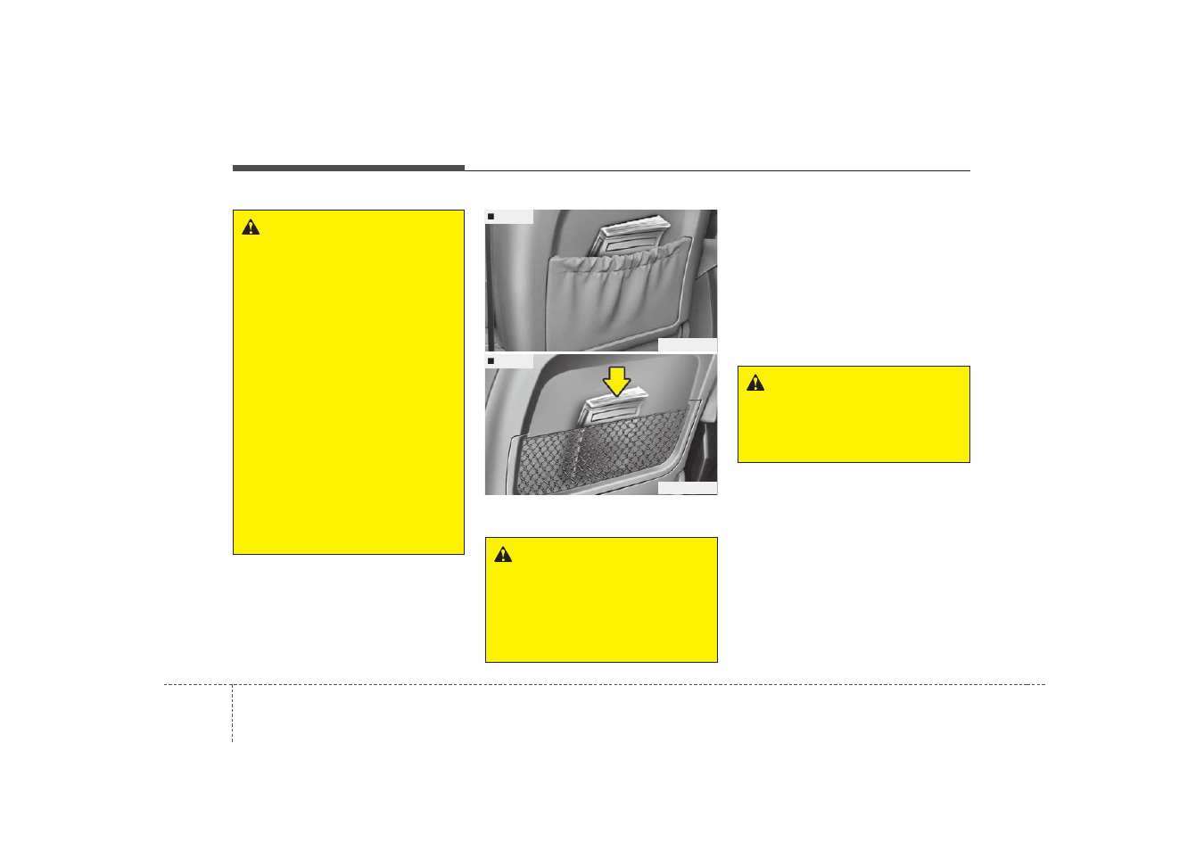 Safety features of your vehicle | KIA Borrego 2010 User Manual | Page 23 / 461