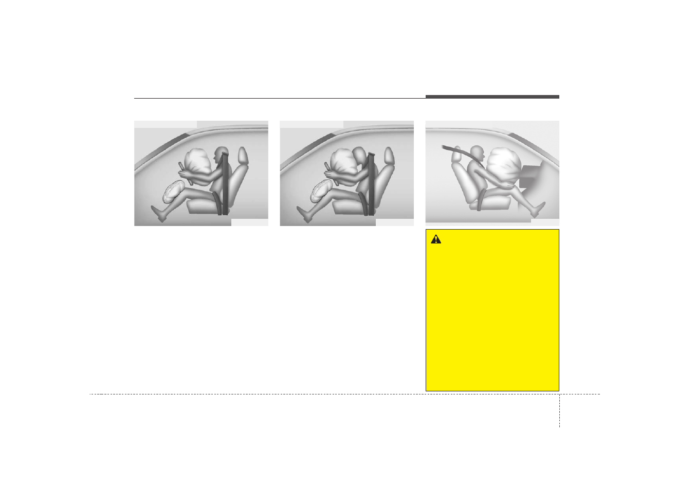 Safety features of your vehicle | KIA Borrego 2010 User Manual | Page 58 / 461