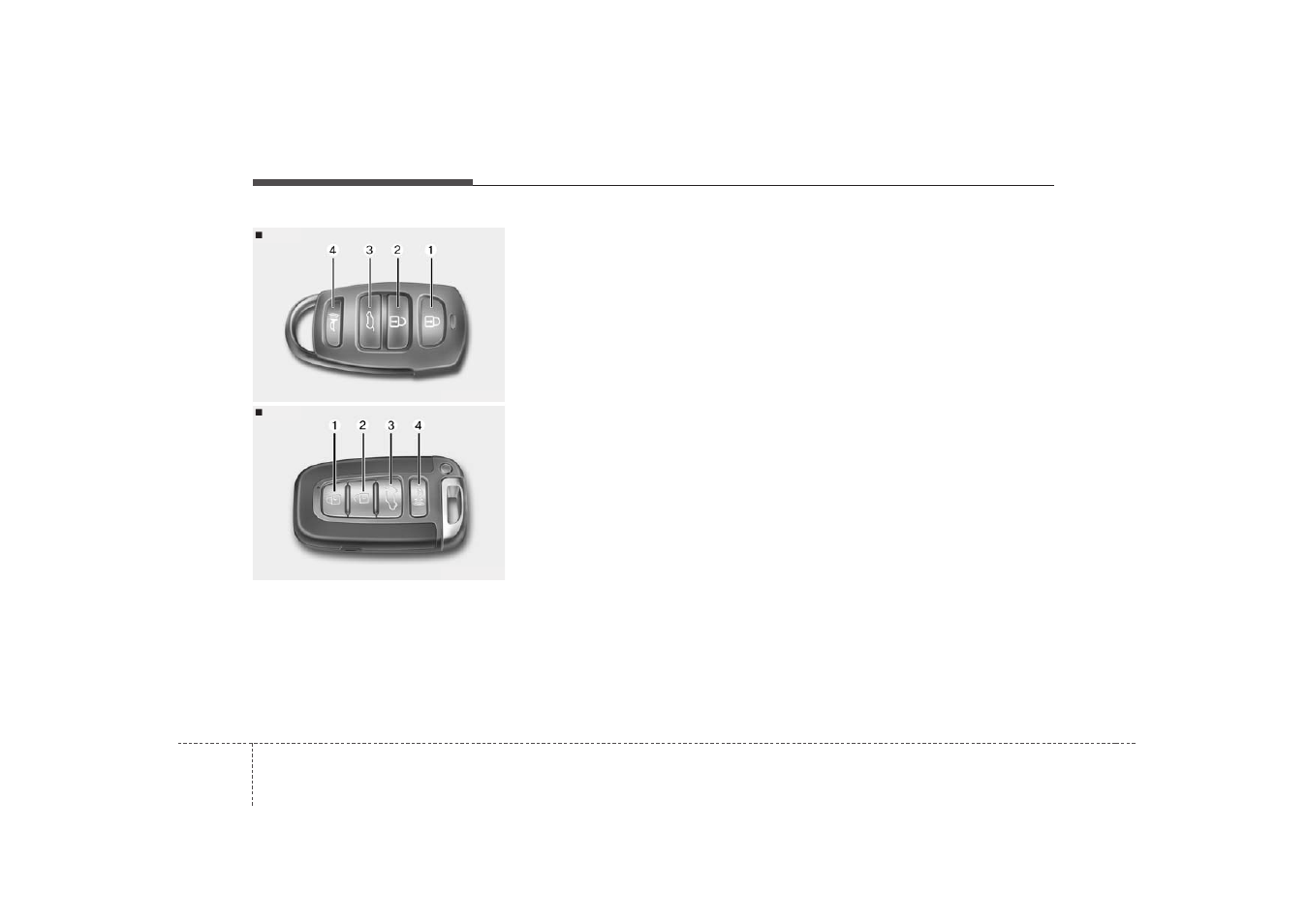 Features of your vehicle | KIA Borrego 2010 User Manual | Page 90 / 461