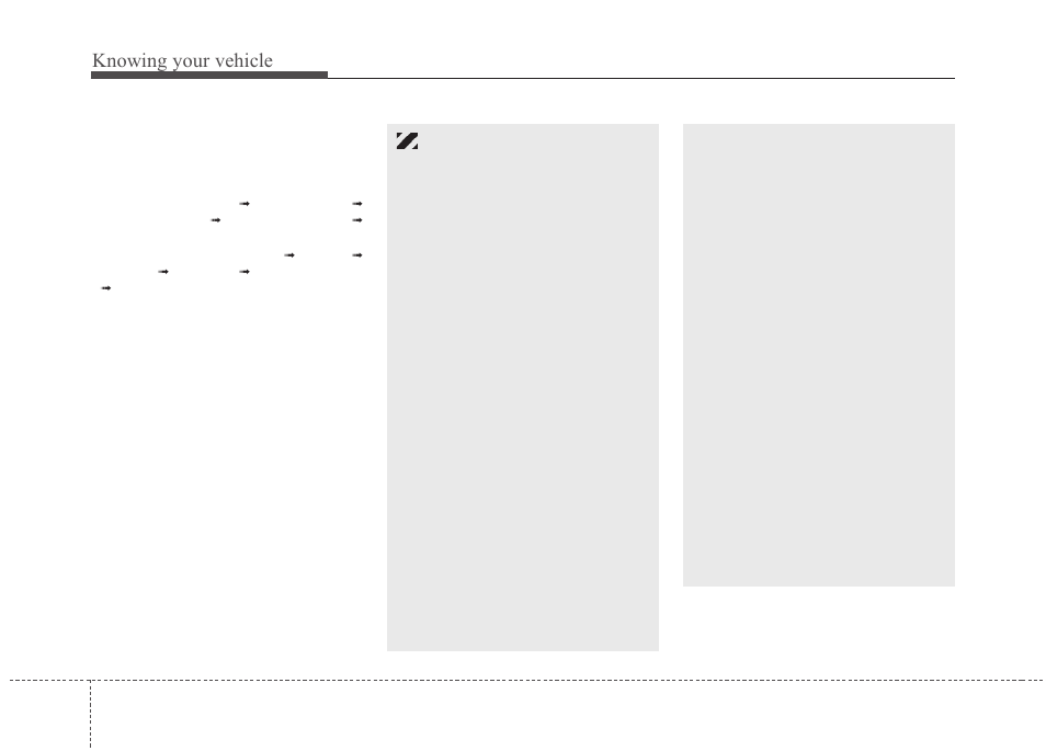 Knowing your vehicle | KIA Rio_Rio5 2010 User Manual | Page 103 / 236