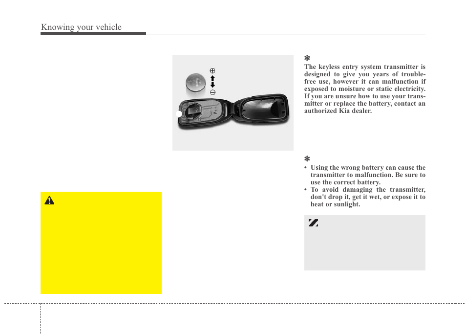 Knowing your vehicle | KIA Rio_Rio5 2010 User Manual | Page 13 / 236