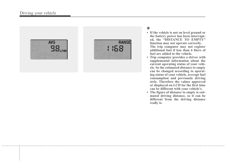 Driving your vehicle | KIA Rio_Rio5 2010 User Manual | Page 136 / 236