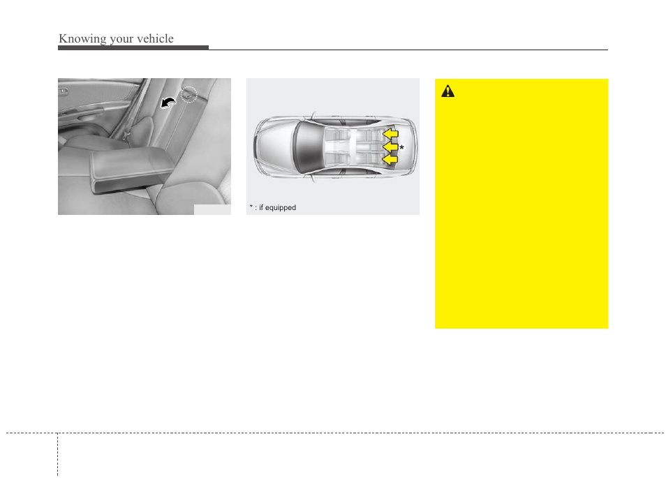 Knowing your vehicle | KIA Rio_Rio5 2010 User Manual | Page 35 / 236