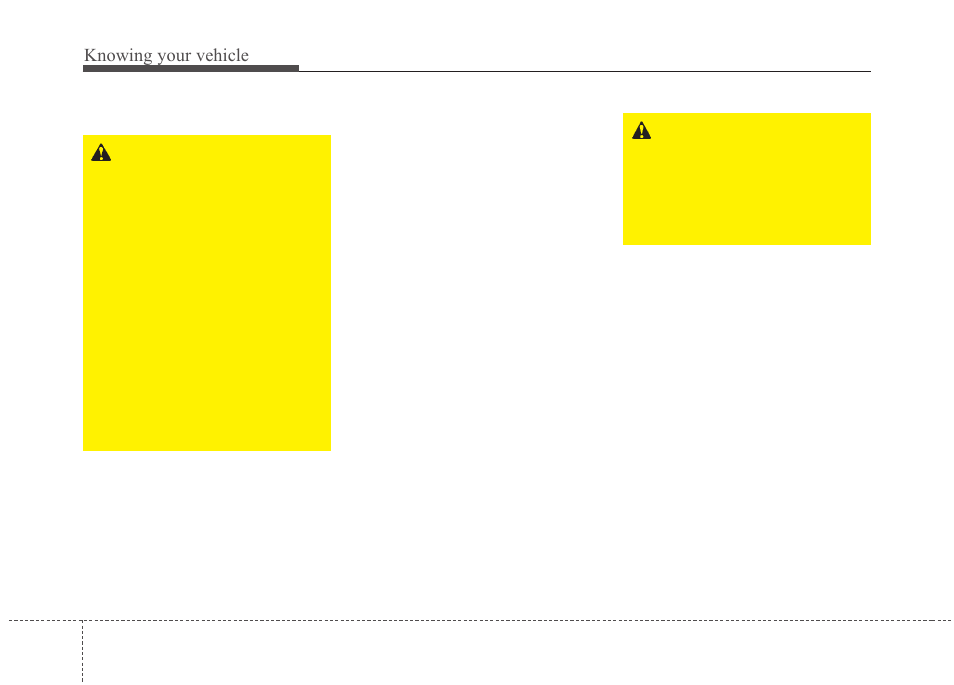 Knowing your vehicle | KIA Rio_Rio5 2010 User Manual | Page 39 / 236