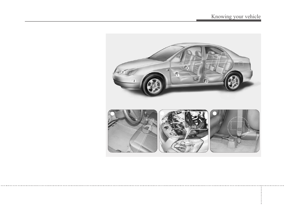 Knowing your vehicle | KIA Rio_Rio5 2010 User Manual | Page 64 / 236