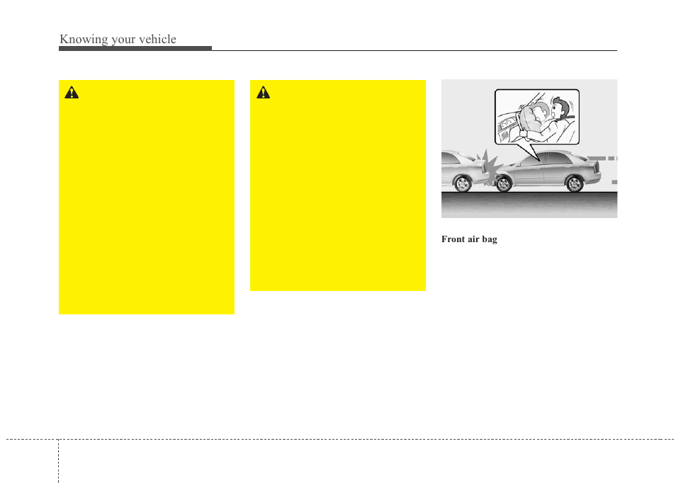 Knowing your vehicle | KIA Rio_Rio5 2010 User Manual | Page 65 / 236