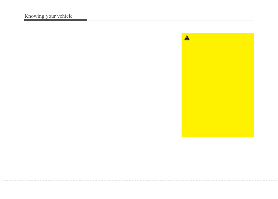 Knowing your vehicle | KIA Rio_Rio5 2010 User Manual | Page 69 / 236