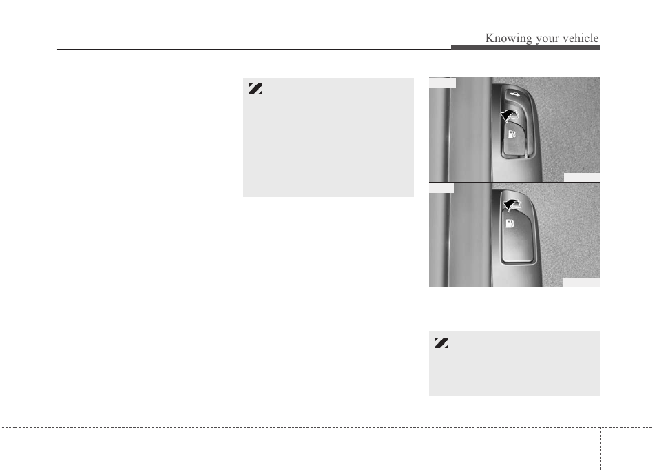 Knowing your vehicle | KIA Rio_Rio5 2010 User Manual | Page 76 / 236