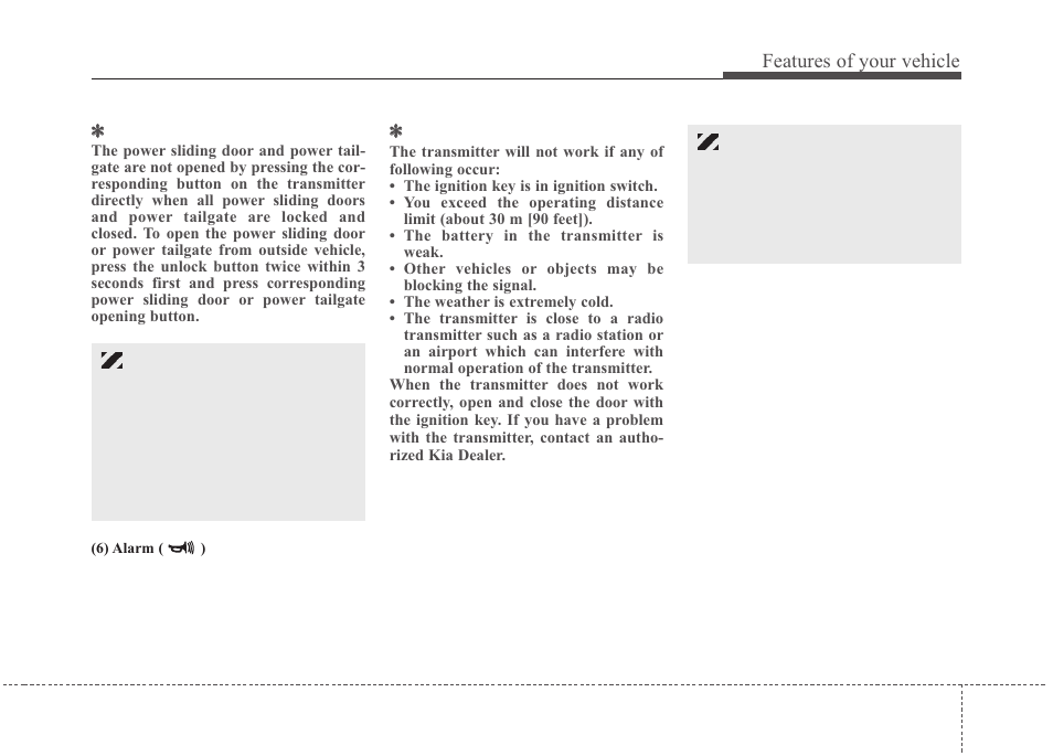 KIA Sedona 2010 User Manual | Page 14 / 360